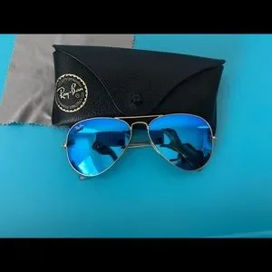 Ray-Ban | Accessories | Authentic Ray Ban Rb325 Blue Gold  display picture 2